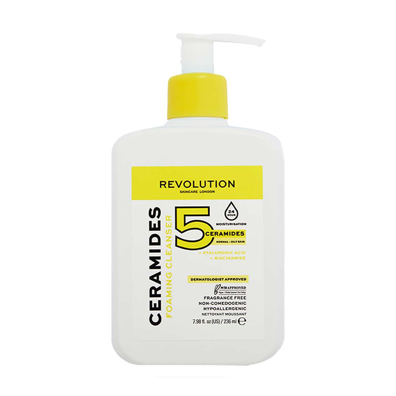 LIMPIADOR FACIAL EN ESPUMA CERAMIDES REVOLUTION 236ML - 1