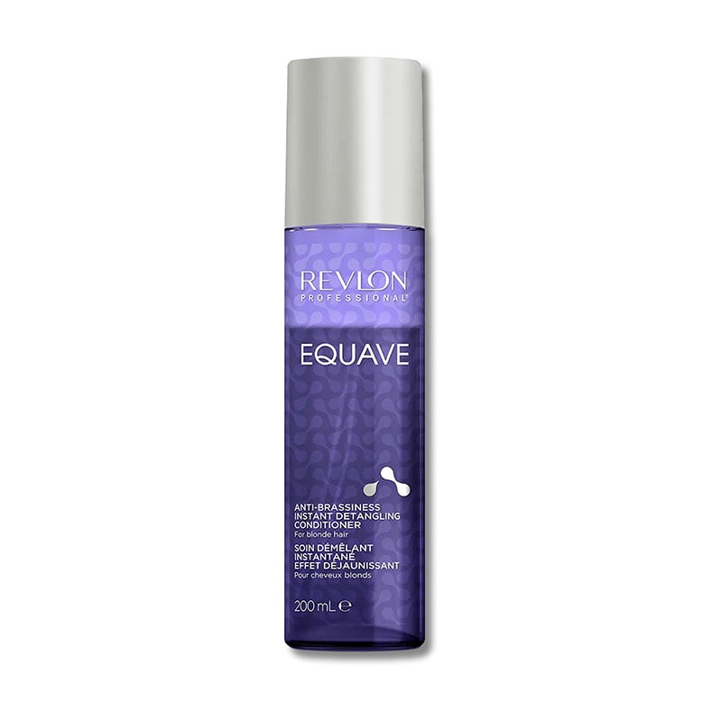 ACONDICIONADOR REVLON 200 ML EQUAVE DESENREDANTE BIFÁSICO ANTI-AMARILLOS - 1