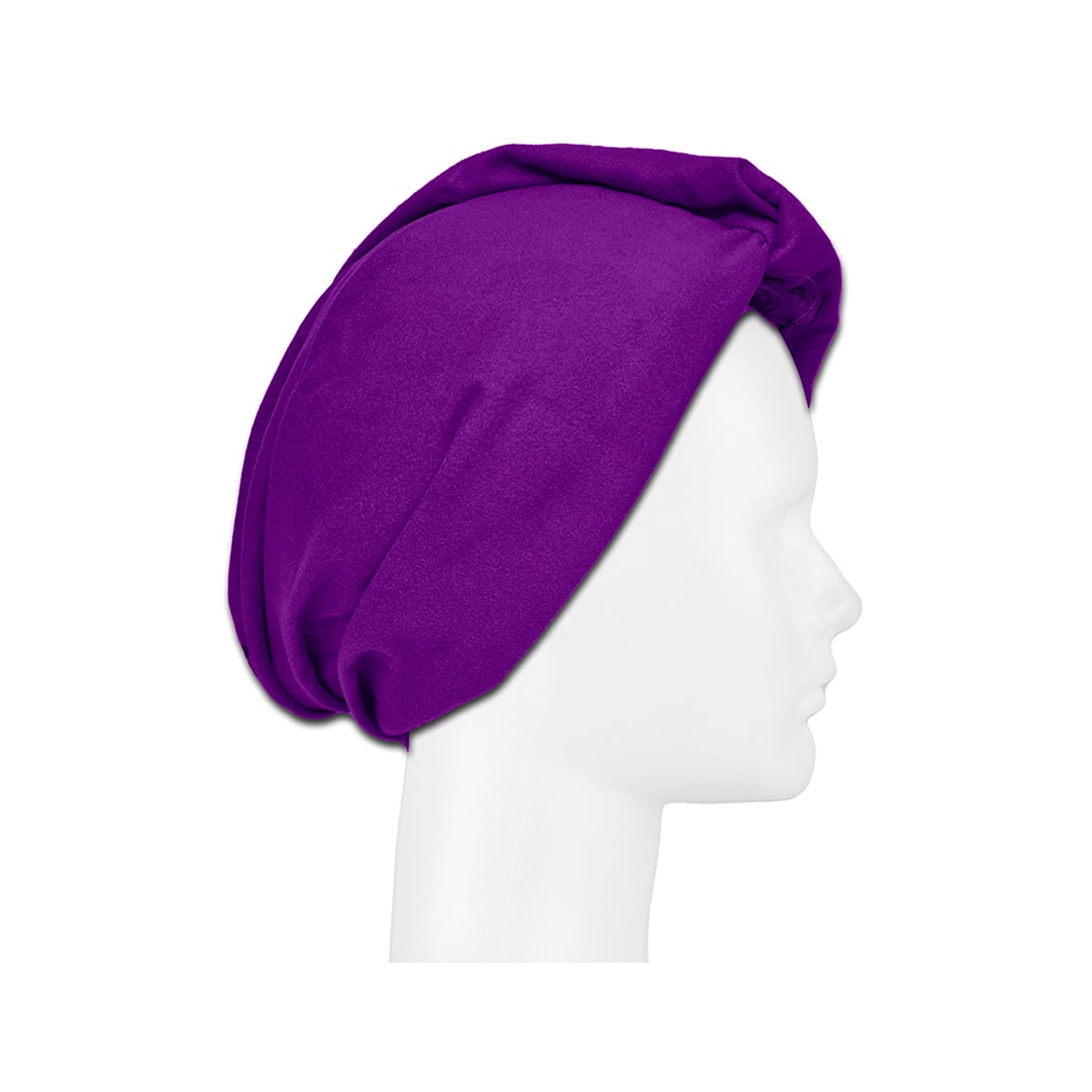 TOALLA MICROFIBRA SUPER ABSORVENTE PELUQUERIA MORADO 85*45CM - 3