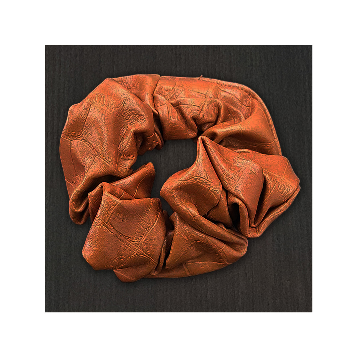 COLETA ECOCUERO BESTY MADERA NATURAL PARA CABELLO MEDIANA MARRON CLARO - 1