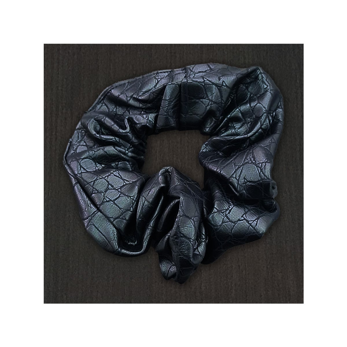 COLETA ECOCUERO BESTY NEGRO PARA CABELLO MEDIANA - 1