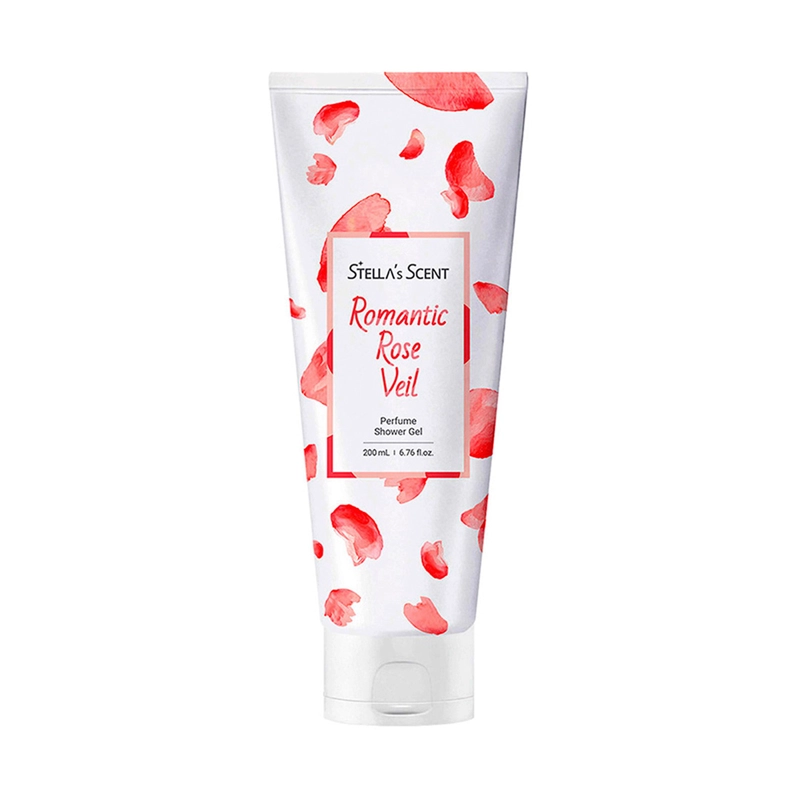 GEL DUCHA CORPORAL ROMANTIC ROSE VEIL 200ML STELLAS SCENT - 1