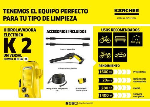 HIDROLAVADORA KARCHER K2 UNIVERSAL - 2