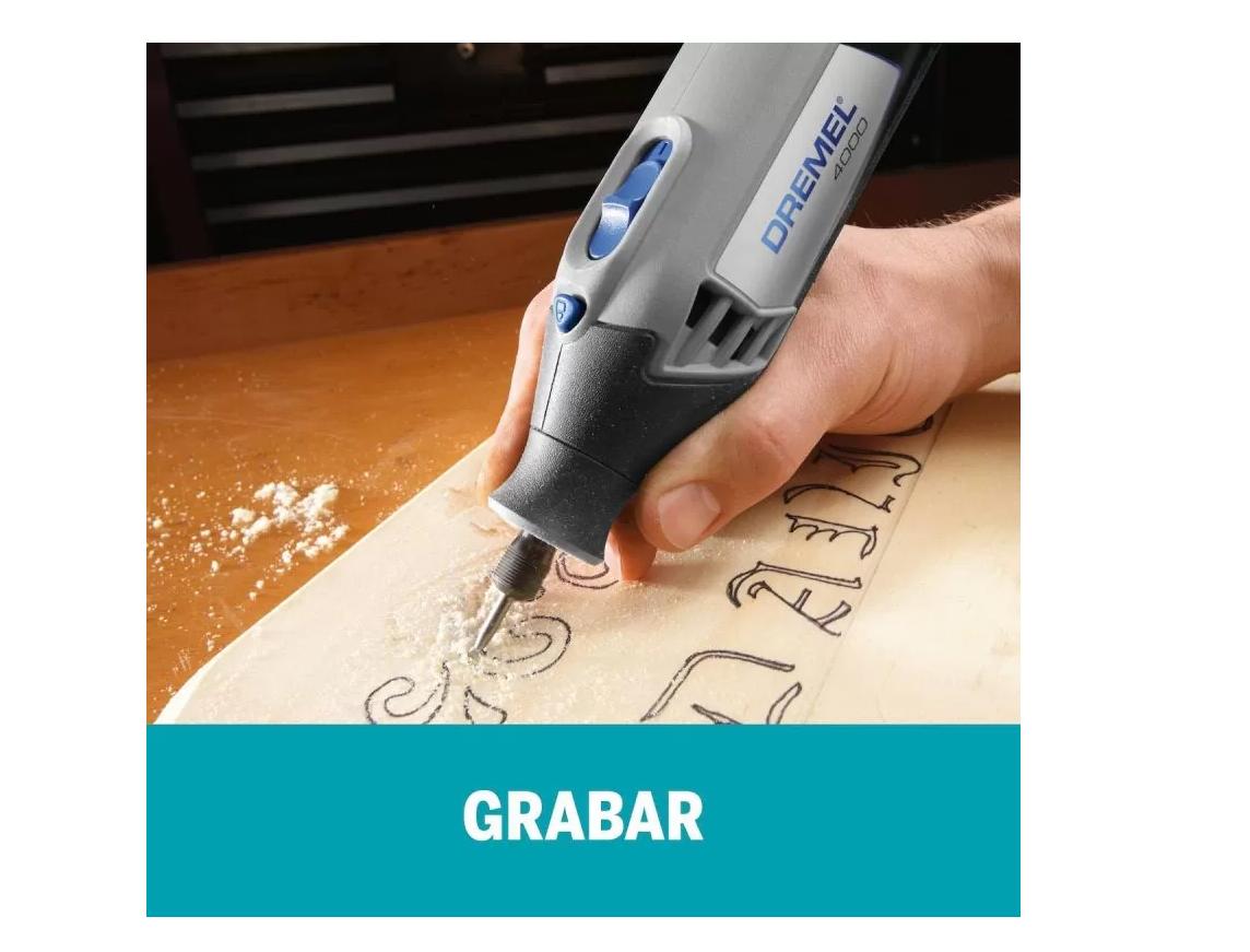 HERRAMIENTA DREMEL 4000 3 ADITAMENTOS Y 36 ACCESORIOS - 7