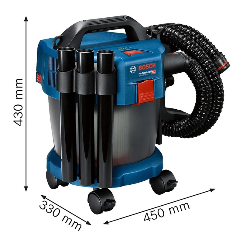 ASPIRADORA BOSCH INAL. POLVO GAS 18V-10LT PREM - 7