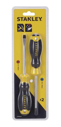 ATORNILLADOR STANLEY 60020 JUEGO MANGO NEGRO 2 PIEZAS 60020 - 2