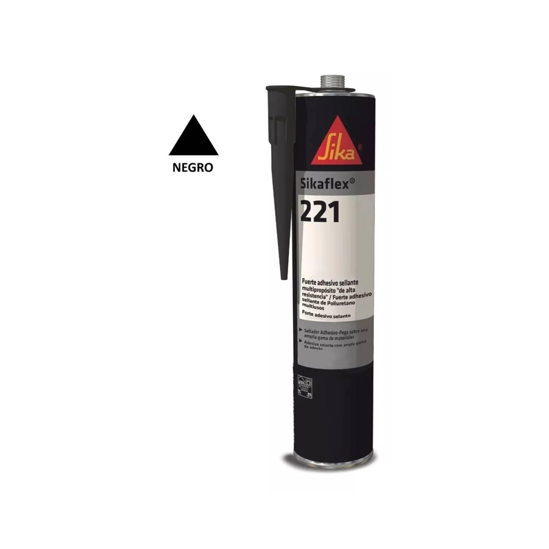 SELLANTE SIKA FLEX 221 NEGRO 300 ML - 2