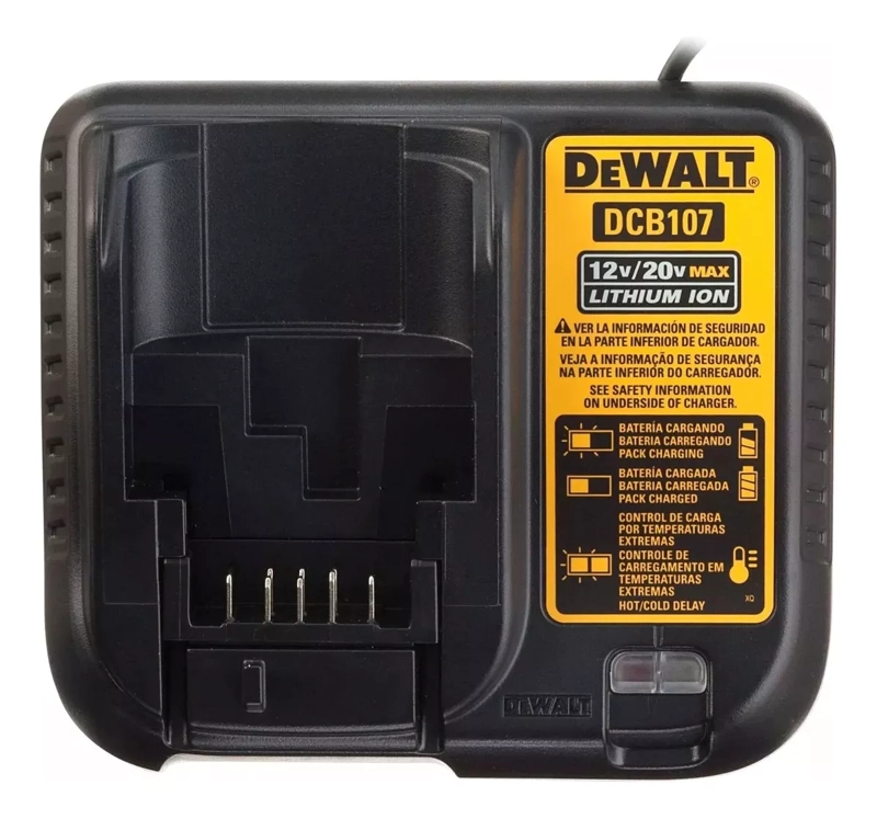 ATORNILLADOR IMPACTO DEWALT DCF7871D2-B2 6.35MM 20V + 2 BAT 1.5 AH + CARG - 6