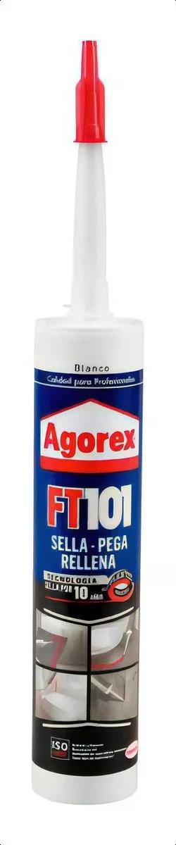 ADHESIVO HENKEL ADHESIVES AGOREX FT 101 ELASTICO PROFESIONAL GRIS 300ML - 2