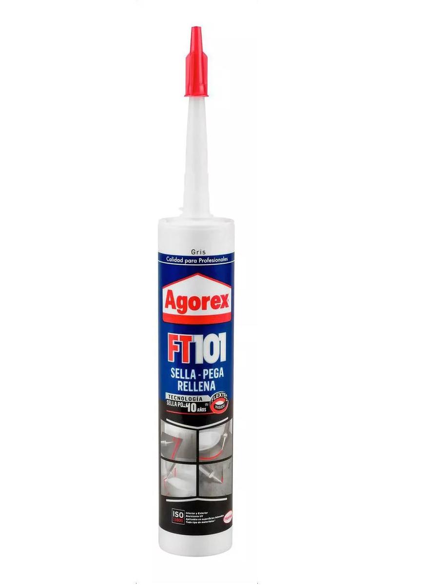 ADHESIVO HENKEL ADHESIVES AGOREX FT 101 ELASTICO PROFESIONAL GRIS 300ML - 3