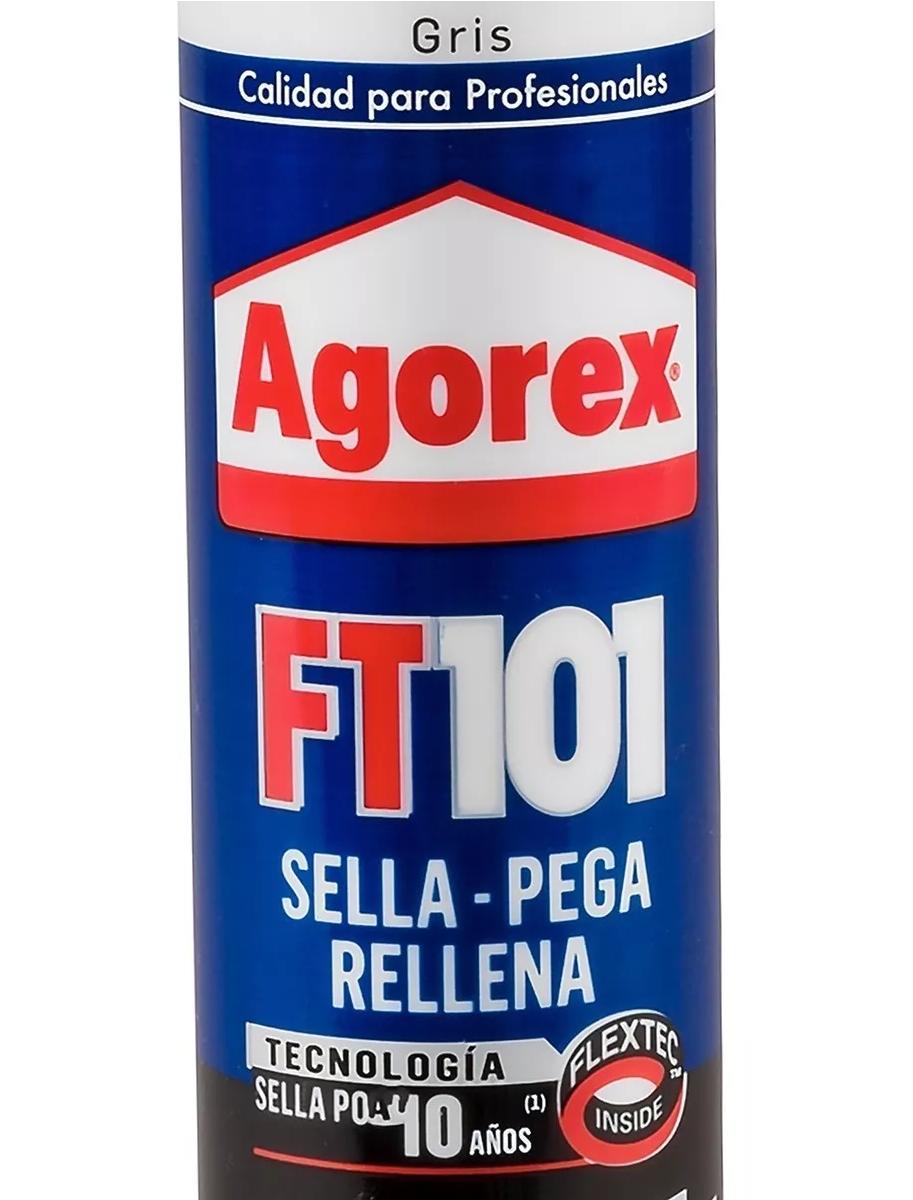 ADHESIVO HENKEL ADHESIVES AGOREX FT 101 ELASTICO PROFESIONAL GRIS 300ML - 4
