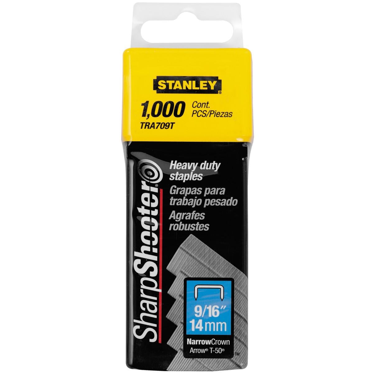 GRAPAS STANLEY TRABAJO PESADO 9/16' TRA709 - 1