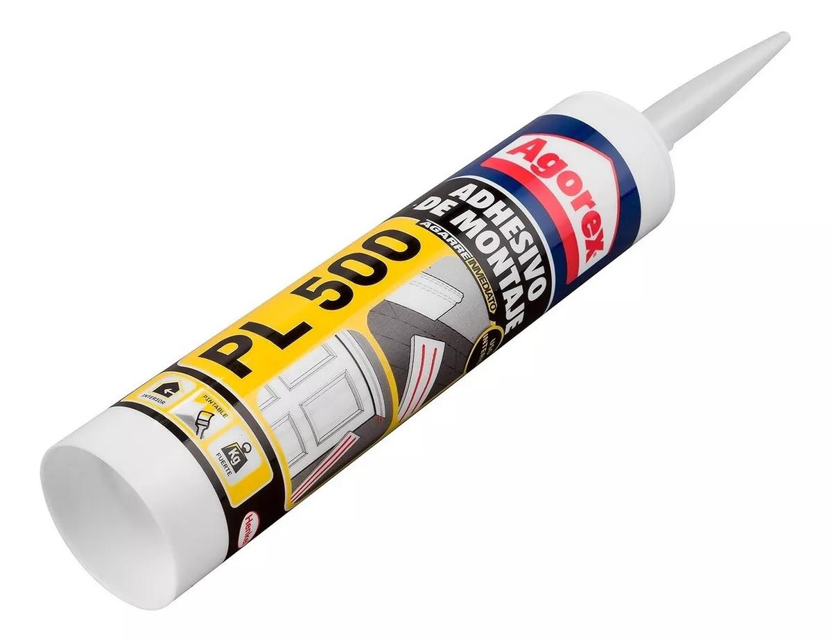 ADHESIVO HENKEL ADHESIVES AGOREX PL 500 CARTUCHO 370 ML MONTAJE - 3