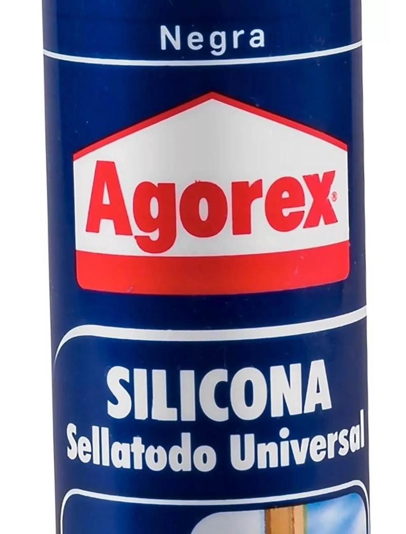 ADHESIVO HENKEL ADHESIVES AGOREX SILICONA 1100 NEGRO 300 ML - 4