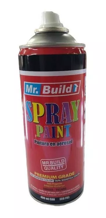 PINTURA SPRAY ESMALTE AZUL MR BUILD 400 ML - 1