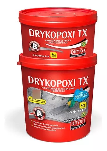 ADHESIVO ESTRUCTURAL DRYKOPOXI TX 1KG - 1