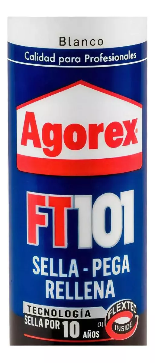 SELLADOR ACRILICO AGOREX FT 101 PINTABLE BLANCO 300 ML - 5