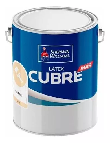 PINTURA SHERWIN WILLIAMS LATEX CUBREMAS BLANCO GALÓN - 1