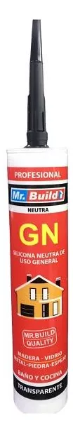 SILICONA TRANSPARENTE/NEUTRA MR BUILD 280ML - 1