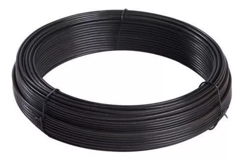 ALAMBRE N°18 ROLLO 25 KG NEGRO - 1
