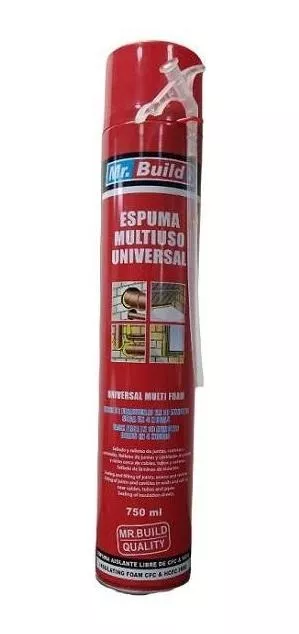 ESPUMA POLIURETANO MR BUILD 750 ML - 1