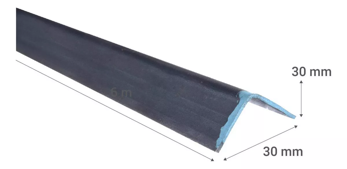 PERFIL ANGULO PLEGADO 30X30X2 X6 M - 3