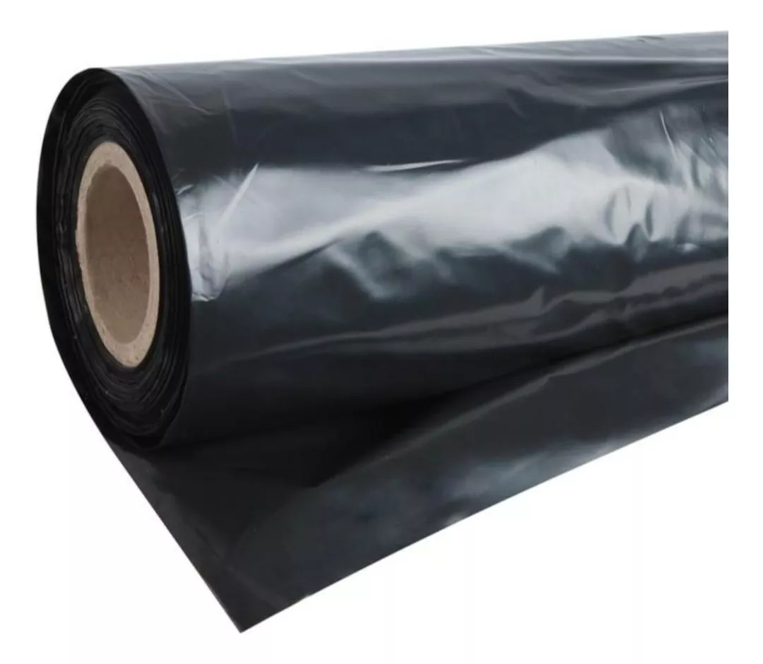 POLIETILENO 0.08 MM ROLLO 10 MTS NEGRO - 1
