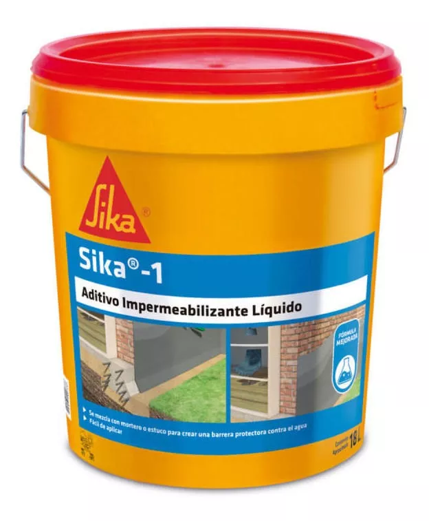 SIKA # 1 TINETA 18 KG. (IMPERMEABILIZANTE) - 1