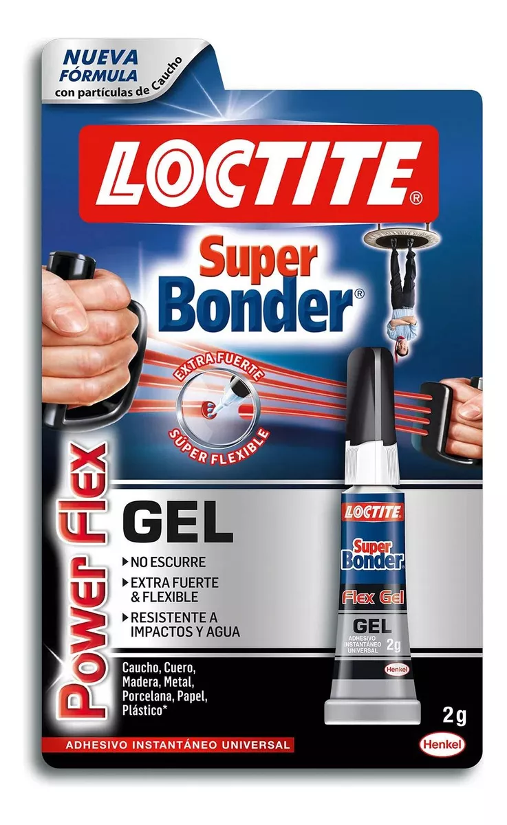 ADHESIVO LOCTITE SUPER BONDER POWER GEL 2GR - 1