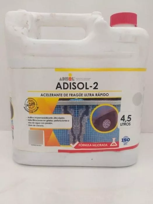 ADISOL 2 ACELERANTE FRAGUE ULTRA RAPIDO 4.5 BIDON - 1