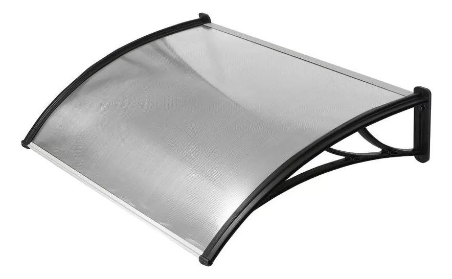ALERO LISTO DVP CURVO 1.00X1.05M TRANSPARENTE - 1