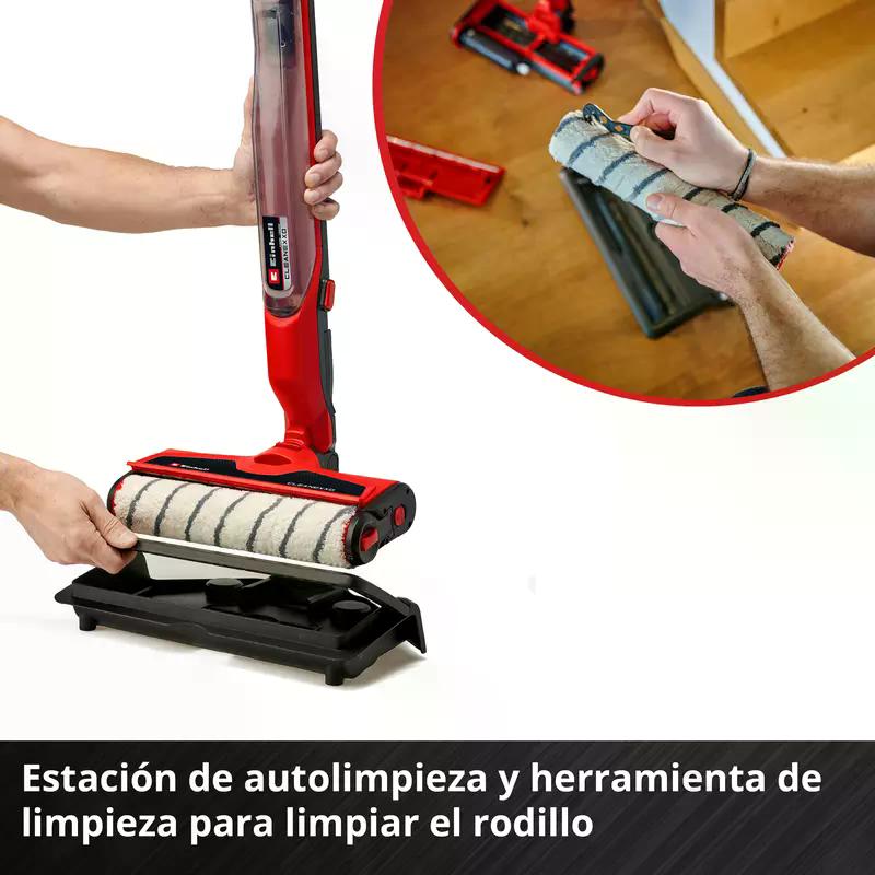 LIMPIADOR DE PISO EINHELL CLEANEXXO 18V SIN BAT NI CARG - 7
