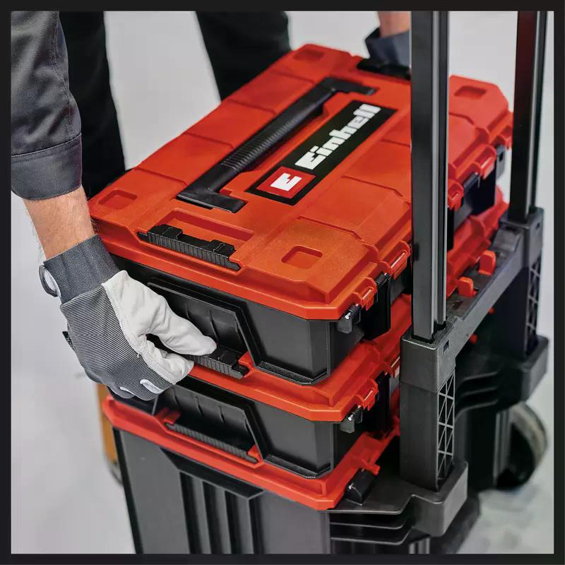 CAJA HERRAMIENTA EINHELL E-CASE L RUEDA - 3