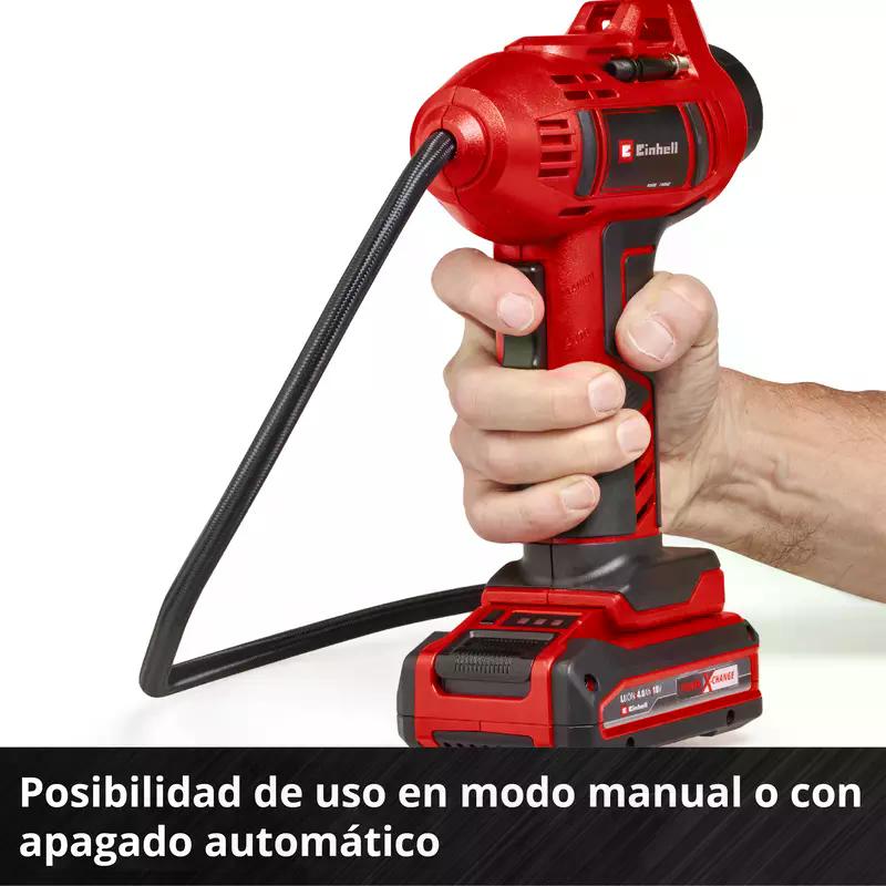 COMPRESOR INALAMBRICO EINHELL PARA VEHICULO CE-CC 18-LI SOLO - 9