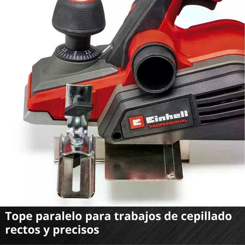 CEPILLO EINHELL 18V TP-PL 18/3 LI BL SOLO SIN BAT NI CARG - 9