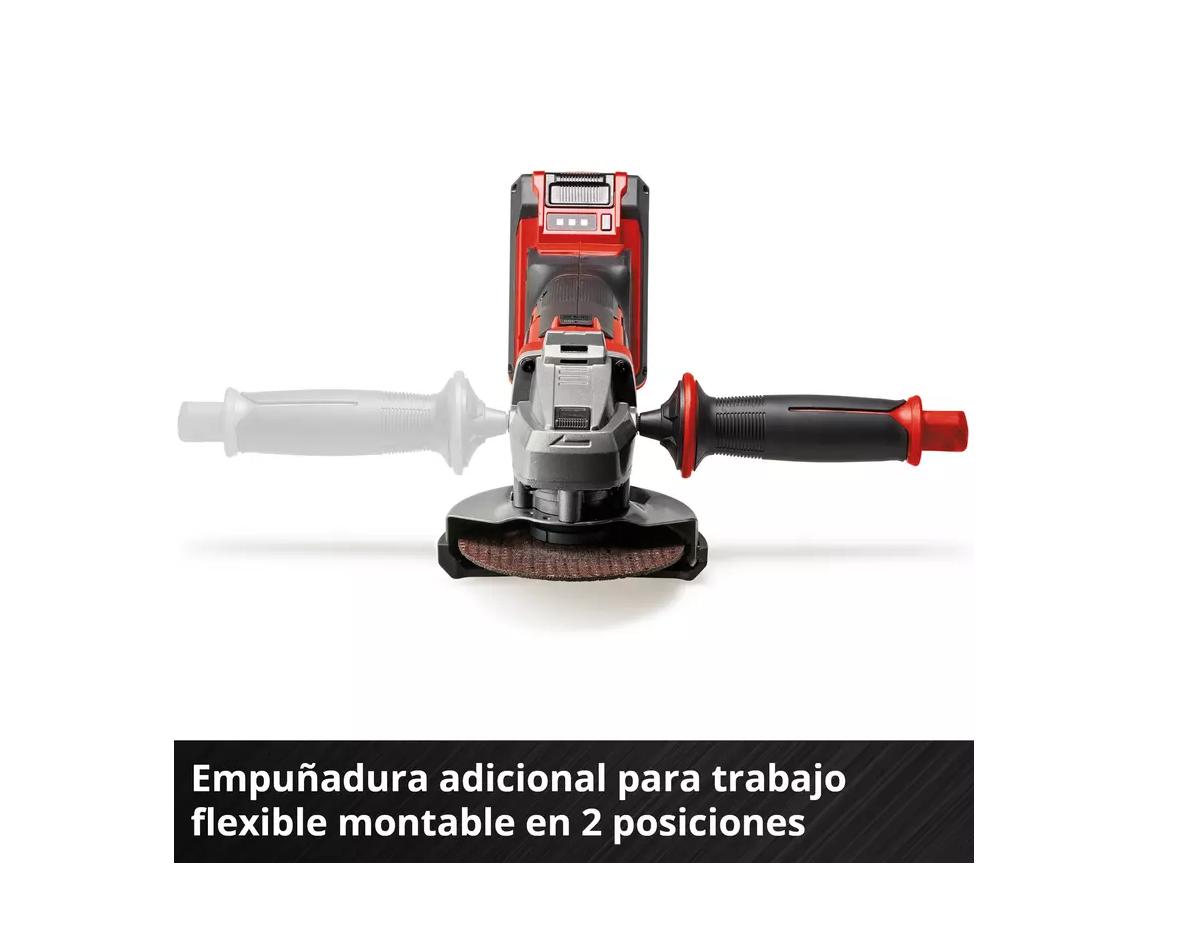 ESMERIL EINHELL 4 1/2 TE-AG 18/115-2 LI SIN BAT NI CARG - 3