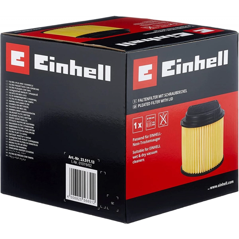 FILTRO EINHELL ASPIRADORA POLVO/AGUA - 2