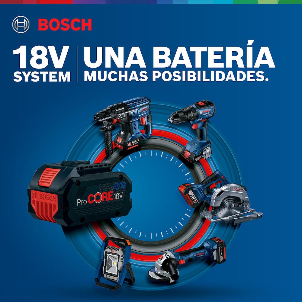 ESMERIL ANGULAR BOSCH 7 GWS 180-LI PROF SIN BAT NI CARG - 7