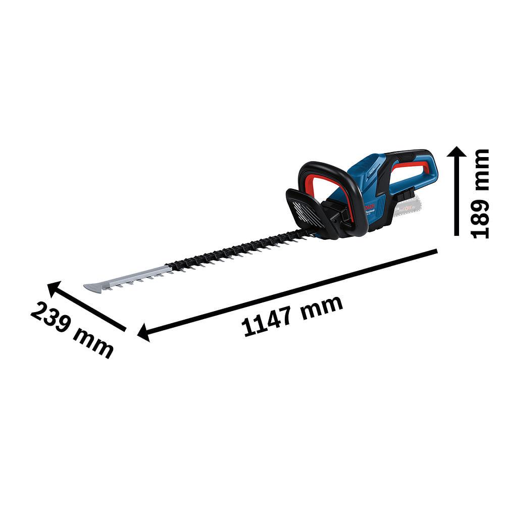 CORTASETO PROFESIONAL BOSCH GHE 18V-60 - 6