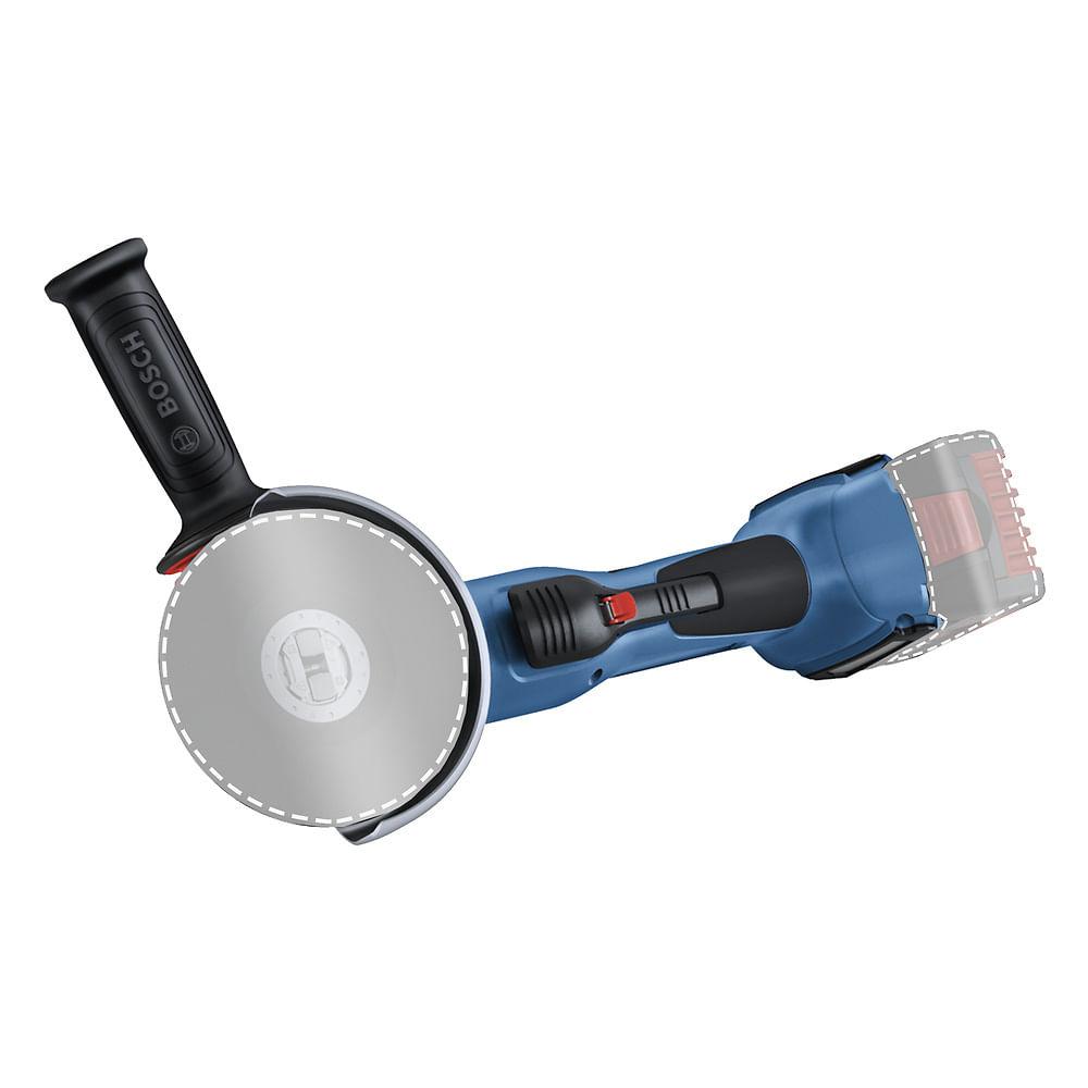 ESMERIL ANGULAR BOSCH 5' INAL.GWX 18V-10PC - 2