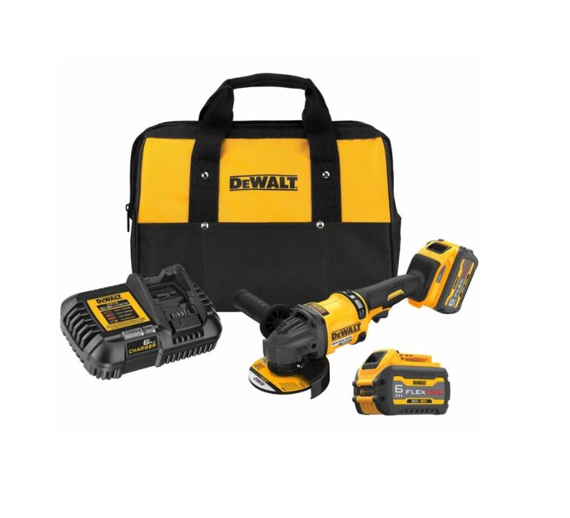 ESMERIL ANGULAR 4 1/2 DEWALT DCG418T2-B2 60V - 1