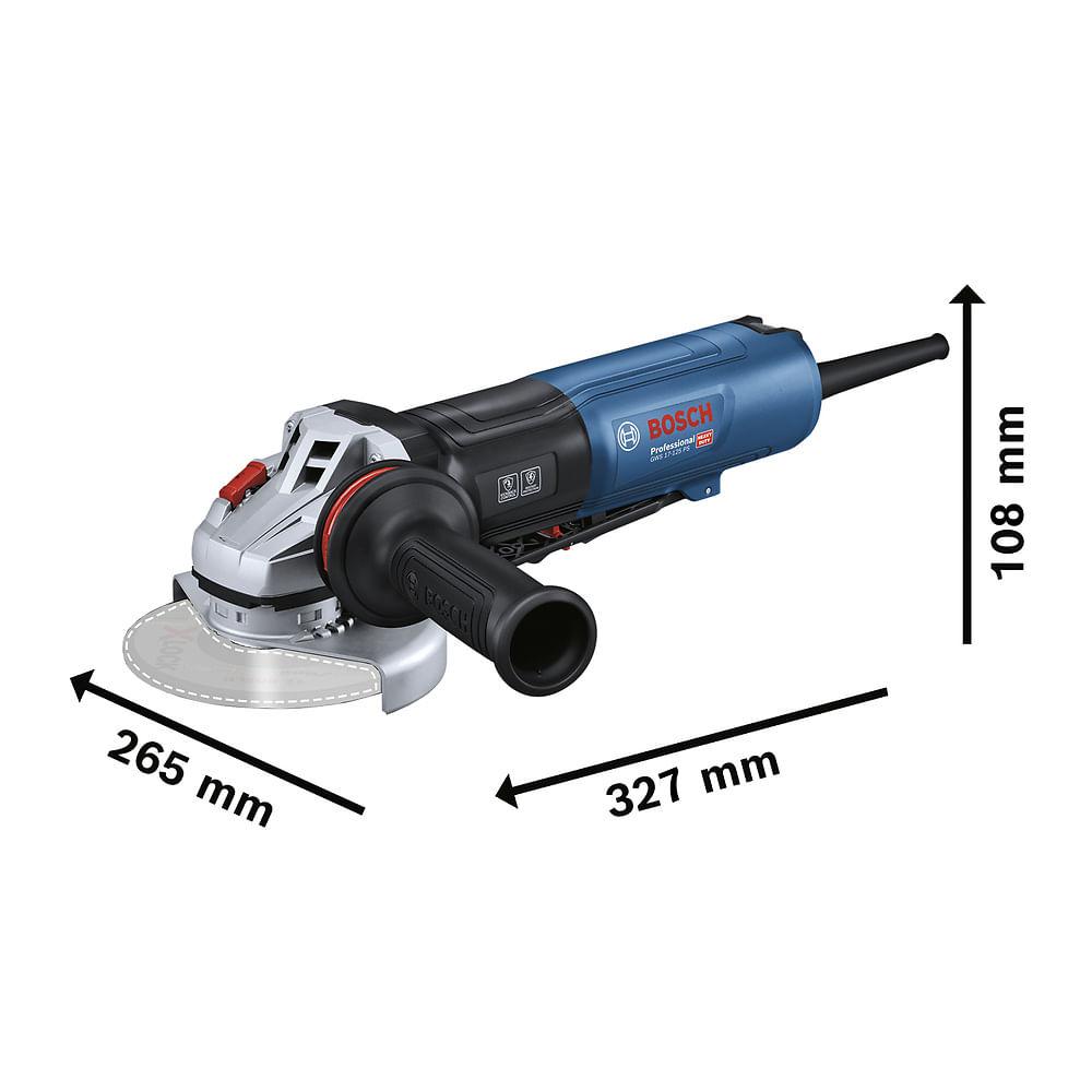 ESMERIL ANGULAR BOSCH 5' GWS 17-125 PS 1700W HM - 7