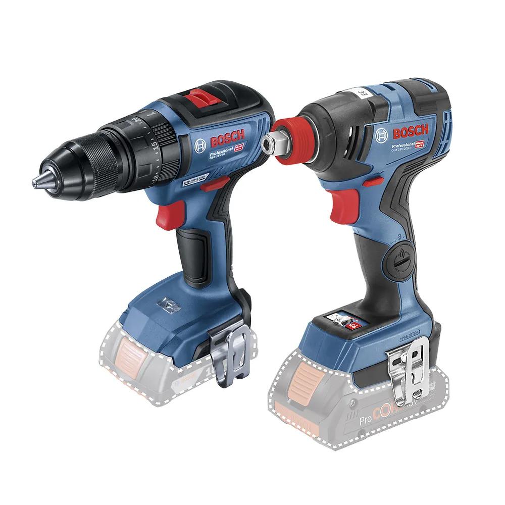 COMBO BOSCH TALADRO GSB 18V-50 + LLAVE IMPACTO BOSCH GDX 18V-200 - 2