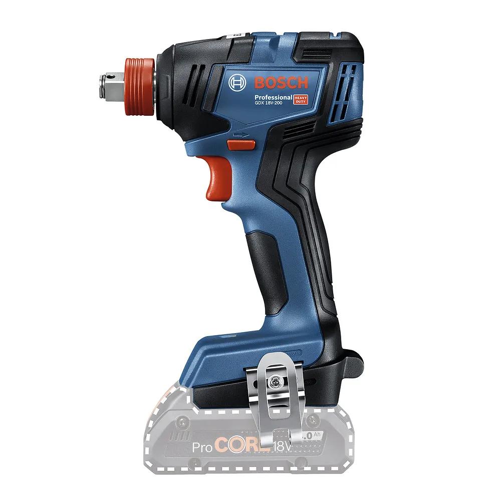 COMBO BOSCH TALADRO GSB 18V-50 + LLAVE IMPACTO BOSCH GDX 18V-200 - 3
