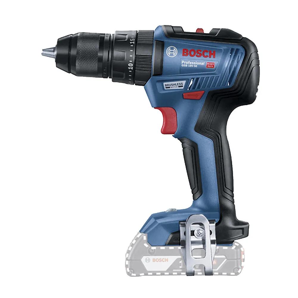 COMBO BOSCH TALADRO GSB 18V-50 + LLAVE IMPACTO BOSCH GDX 18V-200 - 7