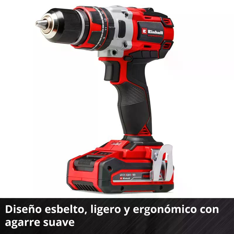 TALADRO PERCUTOR EINHELL 18V TP-CD 18/80 LI-I BL - SOLO - 7
