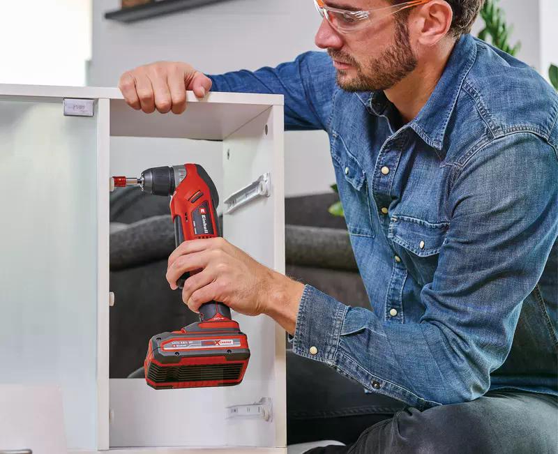 TALADRO ANGULAR EINHELL TE-AD 18 LI - SOLO - 4