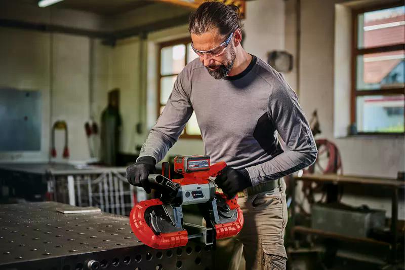 SIERRA BANDA EINHELL 18V TE-MB 18/127 LI-SOLO SIN BAT NI CAR - 2