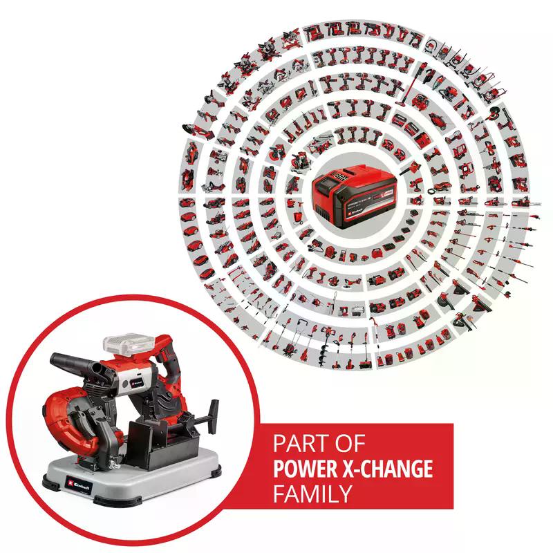 SIERRA BANDA EINHELL ESTACIONARIA TE-MB 18V/127 U SIN BAT - 2
