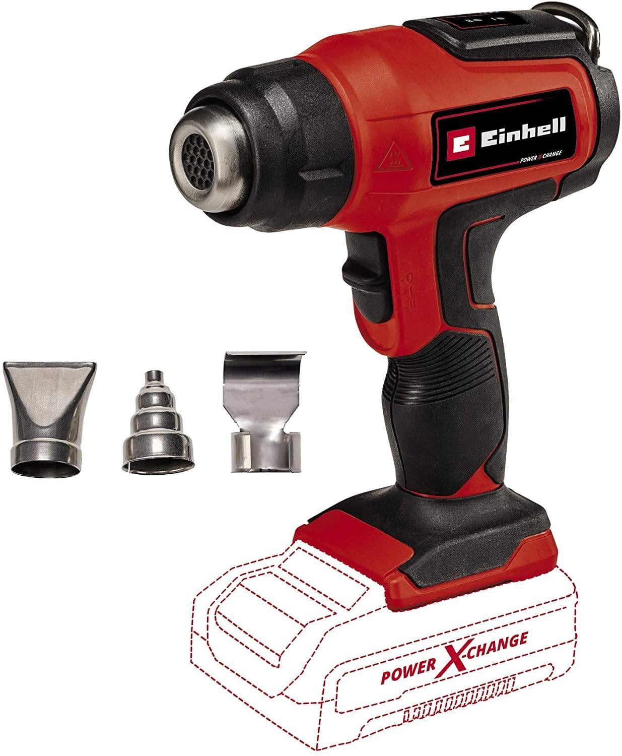 PISTOLA DE CALOR EINHELL TE-HA 18 LI SOLO 18V - 1